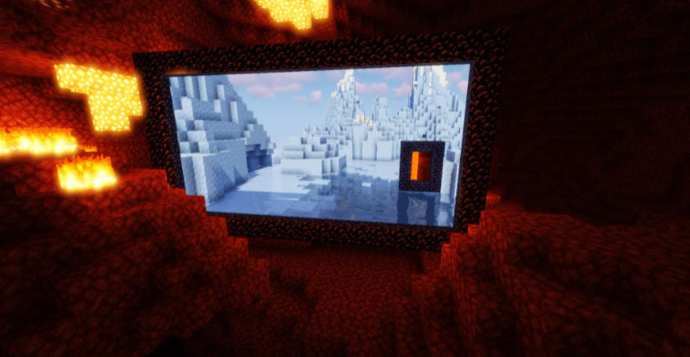 我的世界1.18.1-1.14.4沉浸式传送门 Immersive Portals Mod下载 - 我的世界中文站