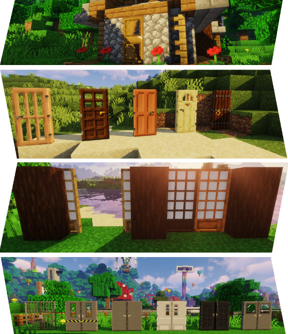 我的世界1.18-1.12.2Macaw的门 Macaw's Doors Mod下载 - 我的世界中文站